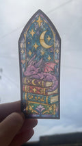 Doodles Stain Glass Bookmark