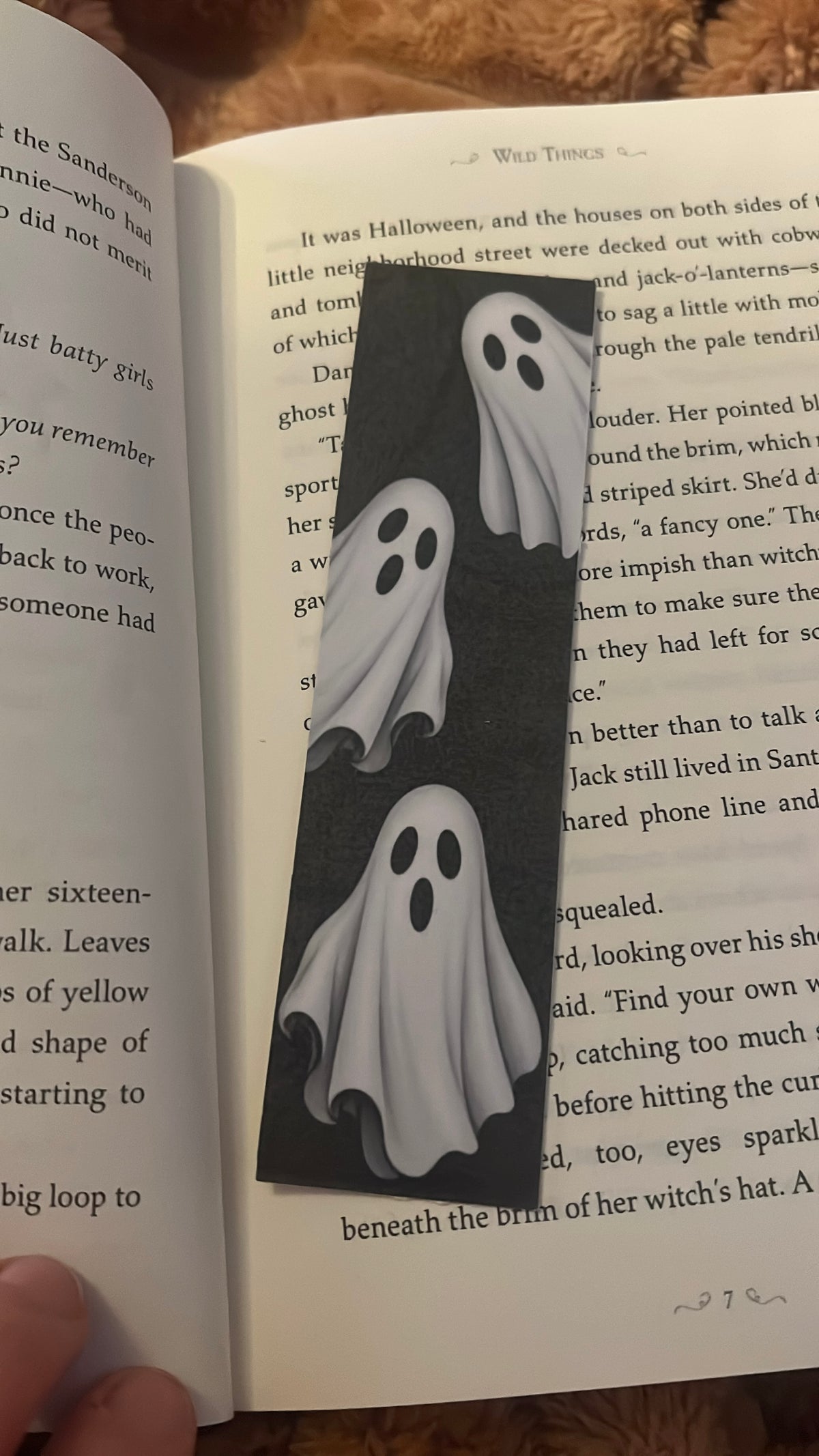 Ghost Art Bookmark