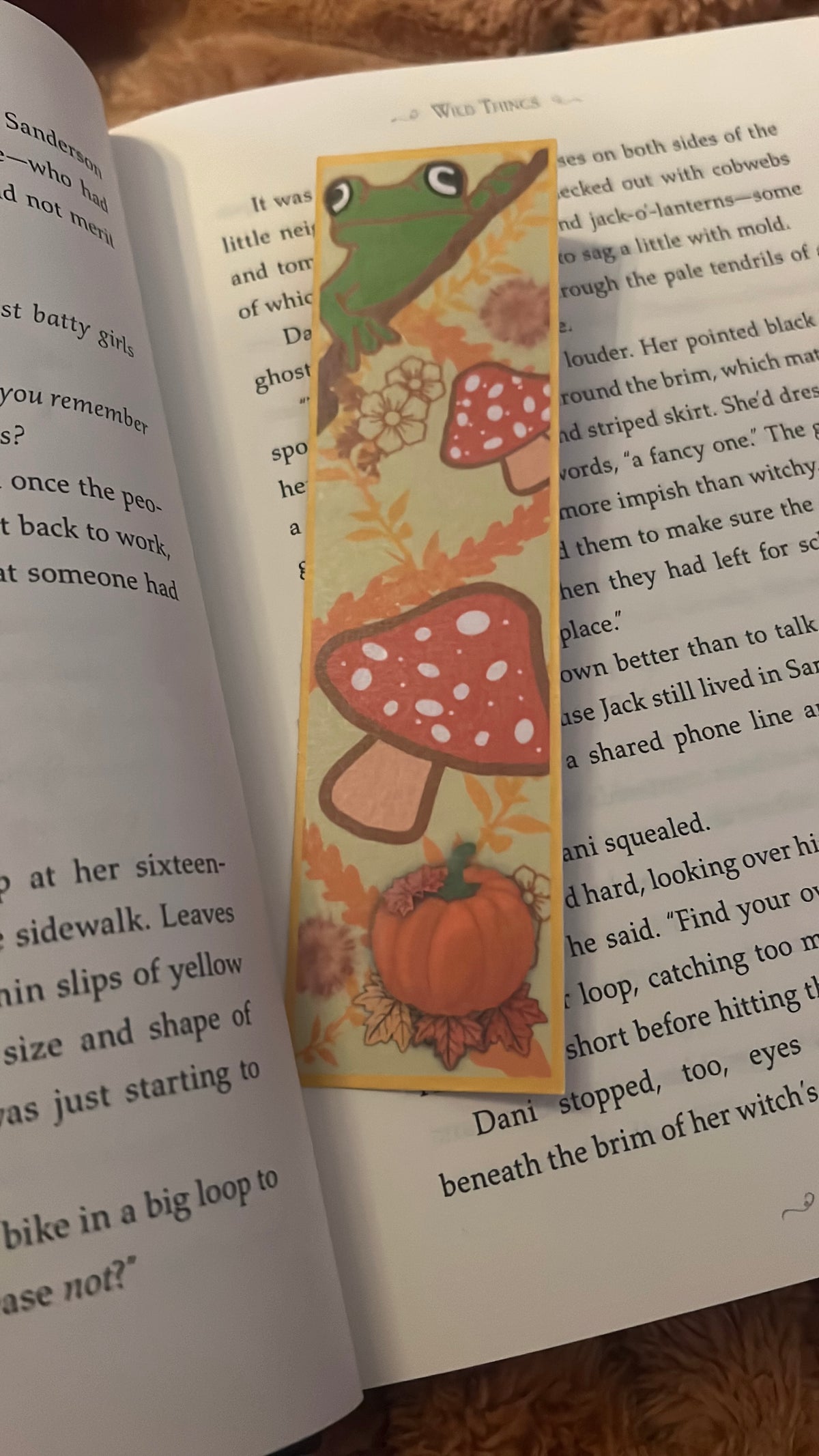Autumn Art bookmark