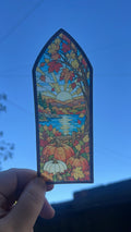Autumn Glass Bookmark